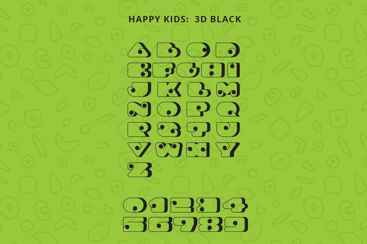 Happy Kid Fancy Font preview 4