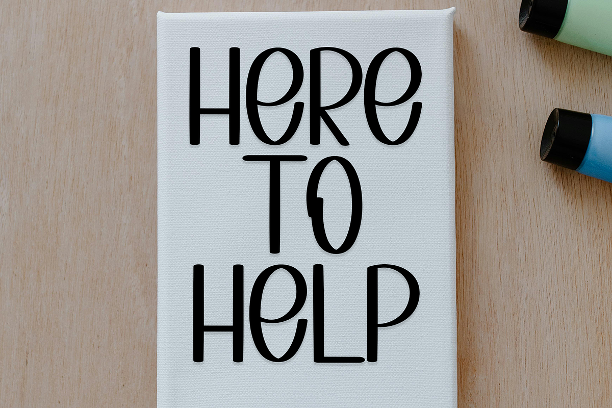 Something, a Sans Serif Font by FreshTypeINK (Photo 3 of 7)
