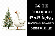Christmas Silly Goose PNG Clipart, an Illustration by Designking (Thumbnail 4 of 5)