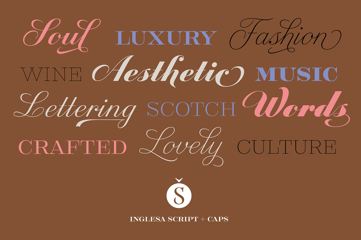 Inglesa, a Font by Sudtipos (Photo 2 of 6)