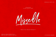 Misselle Expressive Script Font Trio, a Script Font by Only Fonts (Thumbnail 14 of 16)