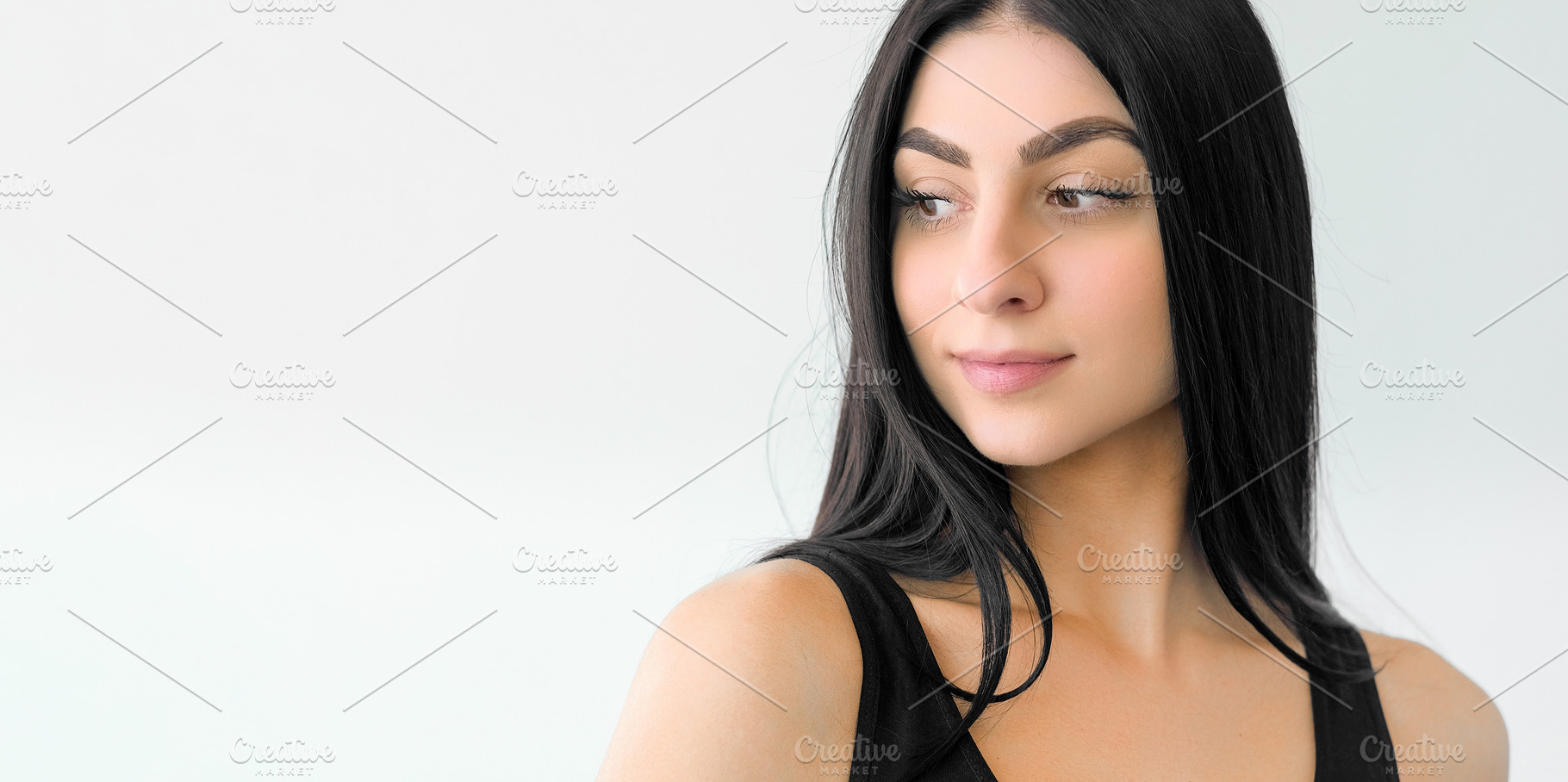 Treatment beauty healthy charm woman face makeup, a Person Photo by Photo Drive Studio