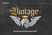 Ragtown - Modern Blackletter Font, a Blackletter Font by Pixesia Studio (Thumbnail 2 of 12)