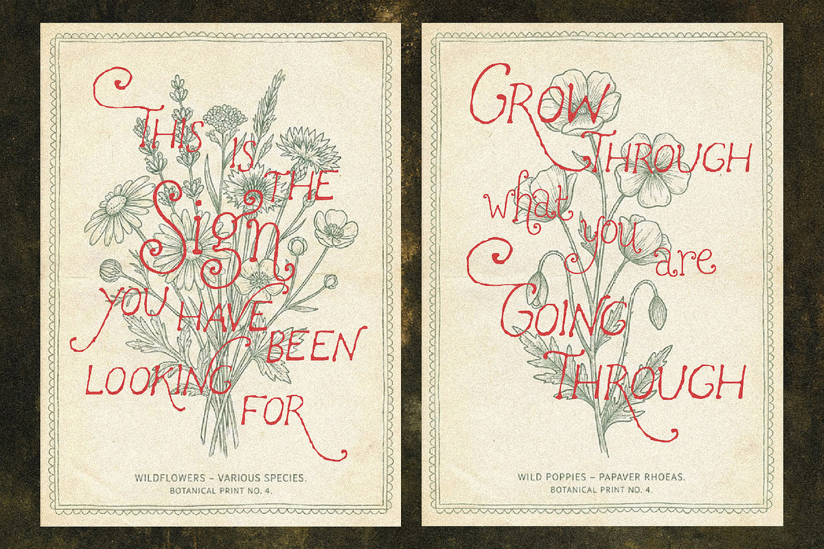 Dreaming of Sunday - Whimsical Font, a Handwritten Font by AndrewPixelType (Photo 6 of 10)