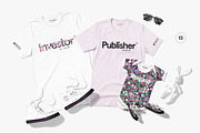 Bella Canvas 3001 Family Mockup Set, a Shirt Mockup by creatsy5 (Thumbnail 22 of 24)
