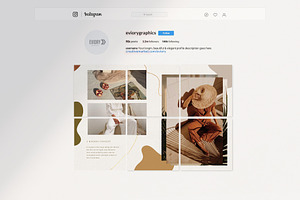 Instagram Puzzle Luna - Canva & PS