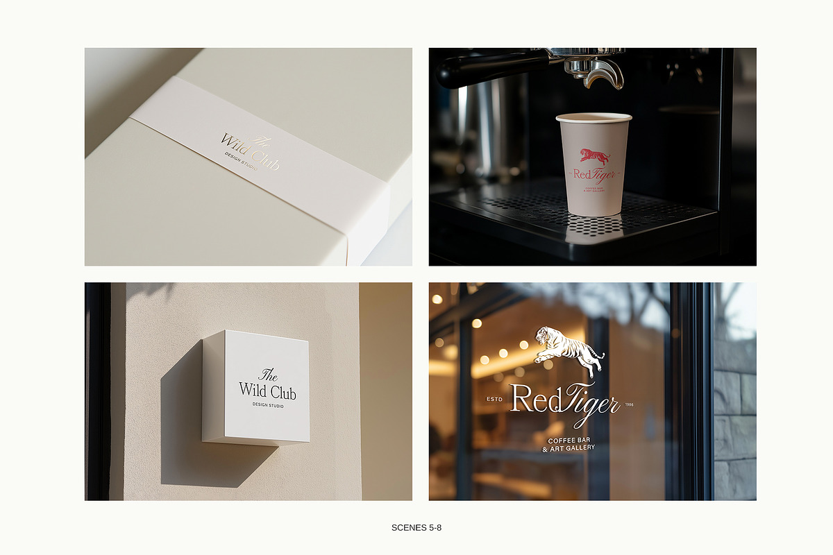 Logo Mockup Branding Bundle, a Product Mockup by Wildfield Studio (Photo 6 of 8)