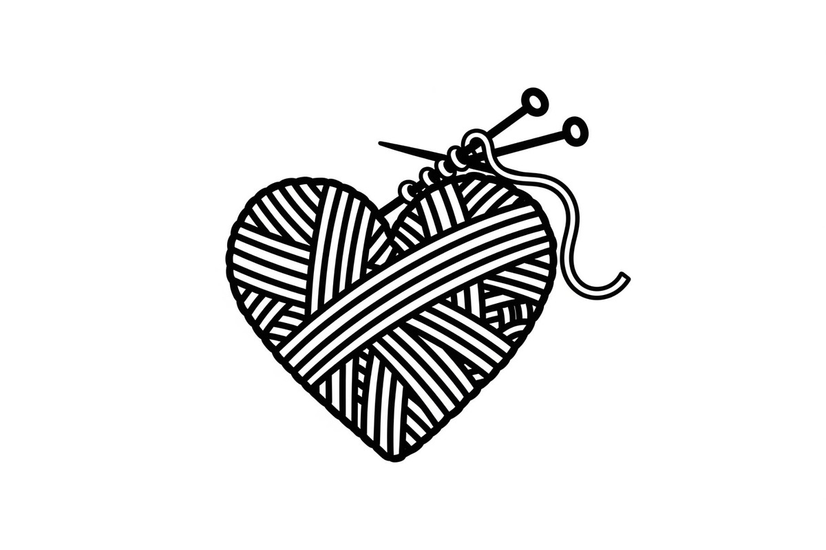 Knitted Heart Love Vector Bundle, an Illustration by Designs_River (Photo 53 of 53)
