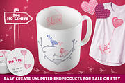 Cute Valentine Watercolor Brush Set, a Brush Add-On by Doris Nawratil (Thumbnail 3 of 8)