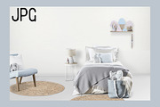 Kids Room Wall/Frame Mock Up 16, a Print Template by Whimsicality (Thumbnail 3 of 4)