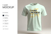 T-Shirt Mockup PSD Template, a Product Mockup by graphypix (Thumbnail 2 of 4)