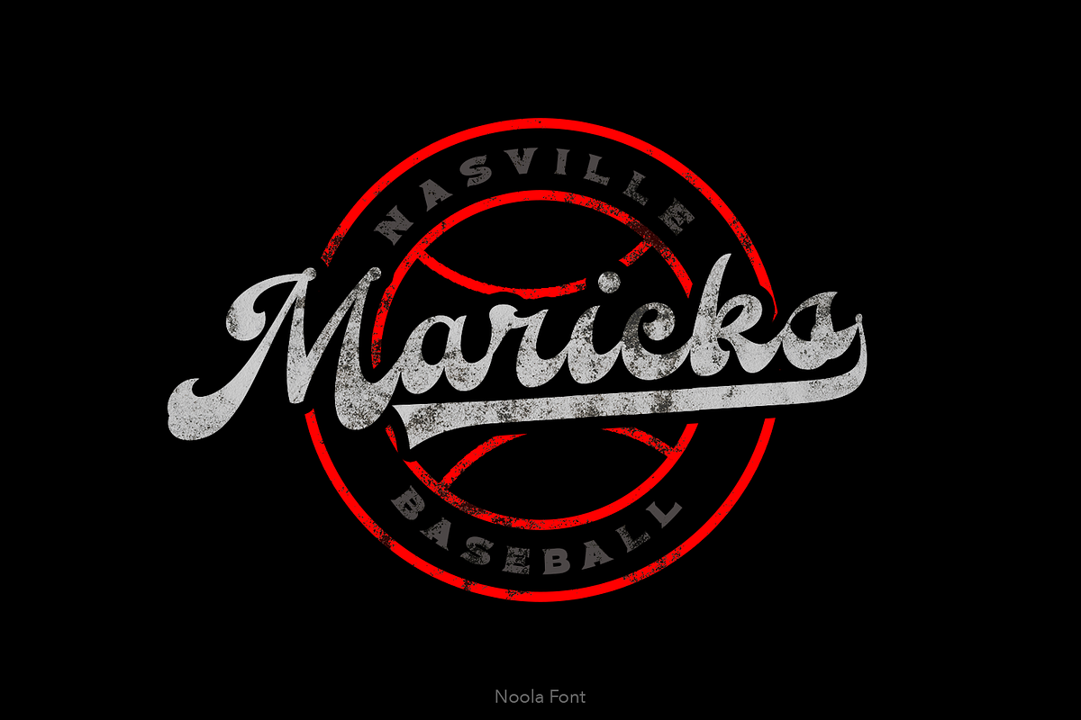Noola Retro Font, a Script Font by TypeClassHeroes (Photo 2 of 15)