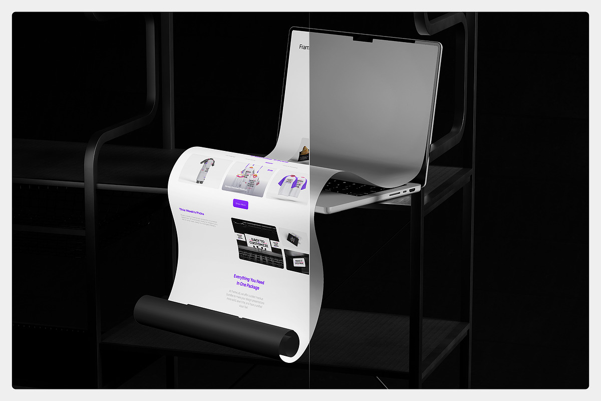 Device Longscroll – Mockup Bundle, a Product Mockup by Arvalamockup (Photo 10 of 11)