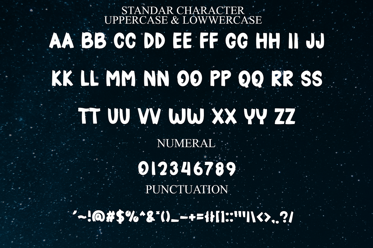 Awesome Rainbow, a Script Font by InermediaSTUDIO (Photo 8 of 8)