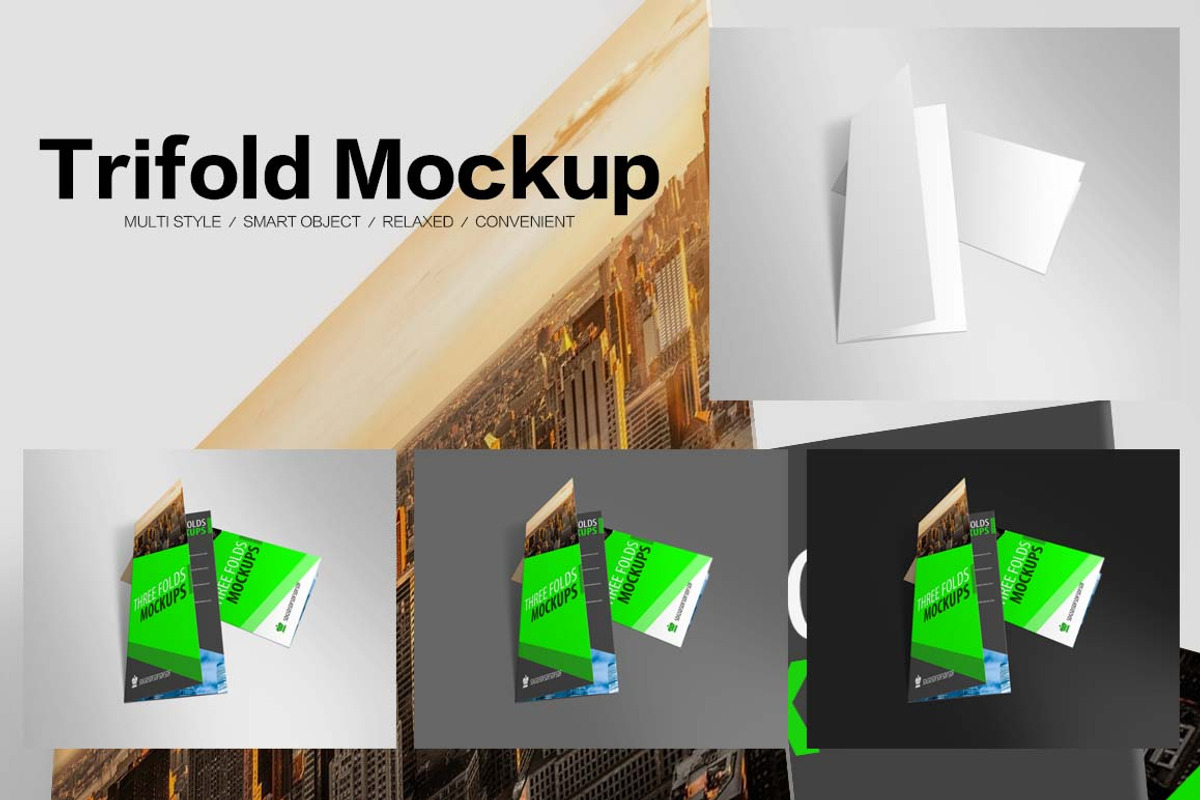 Trifold Mockups, a Mockup by alphadesign (Photo 7 of 13)