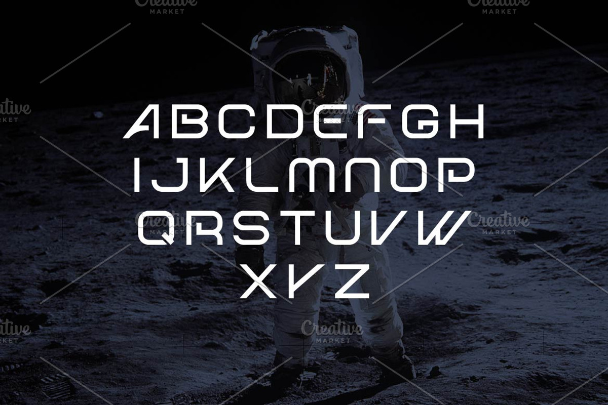 Avalont Modern Space Font, a Sans Serif Font by Artiveko (Photo 2 of 7)