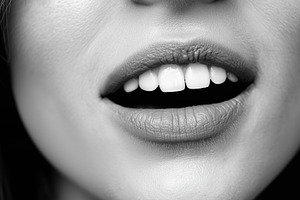 Black and white photo of a woman's, a Person Photo by MistyDay