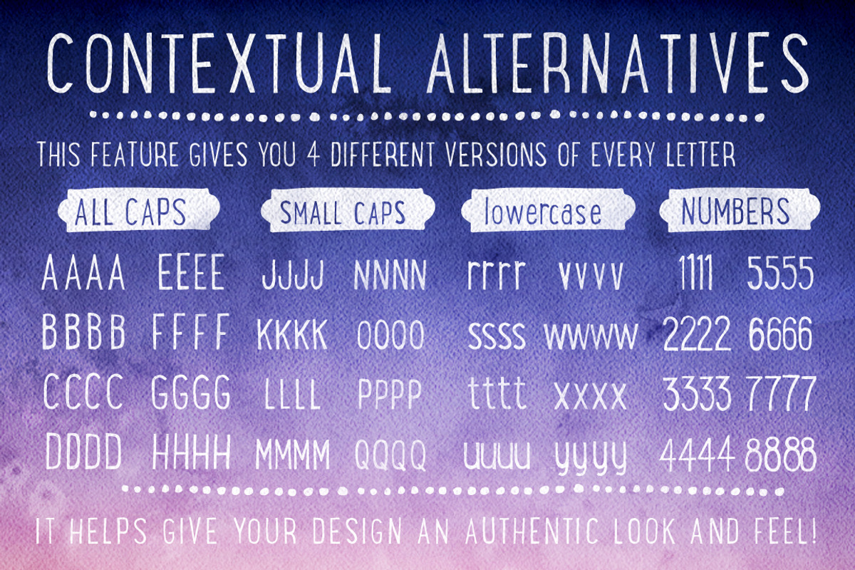 Lunchbox Light + Webfonts preview 2