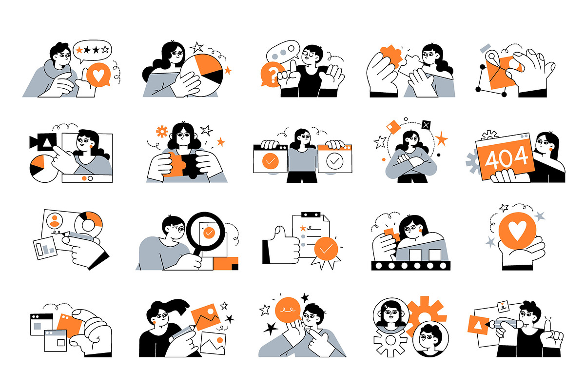 Business Marketing illustrations, a Person Illustration by StonePic (Photo 3 of 3)