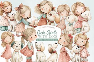 Friendship Animal Clip Art, an Illustration by MockupWizard