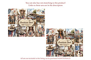 4th of July Junk Journal Pages, a Person Illustration by GlamArtZhanna (Thumbnail 2 of 10)