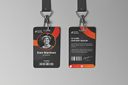 ID Badge Mockup, an Advertising Mockup by Hubzway (Thumbnail 2 of 5)