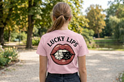 Lucky lips, a Person Illustration by Vectorlina (Thumbnail 3 of 5)