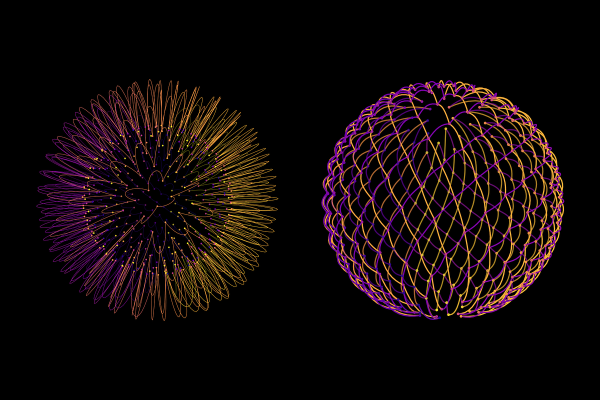 GEO_SPHERES02 Abstract Vector Bundle, an Object Graphic by codetoform (Photo 5 of 10)