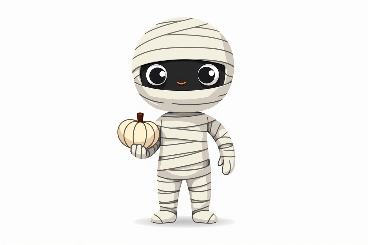 Halloween Ghost & Skeleton Art, an Illustration by hafijul (Photo 18 of 26)