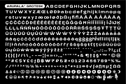 Arupala Grotesk, a Sans Serif Font by Jetsmax® Studio (Thumbnail 8 of 10)