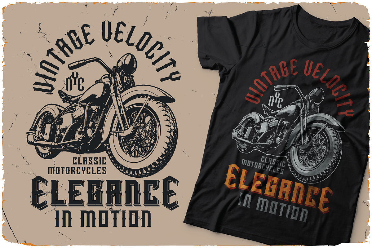 Hell Rider Label Font, a Blackletter Font by VozzyStock (Photo 4 of 14)