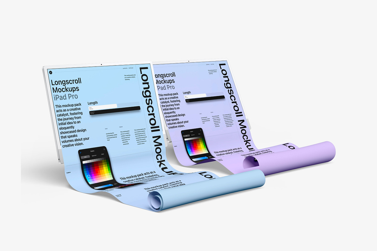 iMac 24 inch Longscroll Mockups, a Mac Mockup by ls.graphics (Photo 8 of 10)