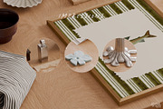 BURGUNDY | frame mockup with mat, a Household Mockup by Stykke Studio (Thumbnail 5 of 10)