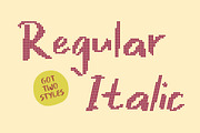 CS Brawley Disco, a Sans Serif Font by Craft Supply Co. (Thumbnail 3 of 8)