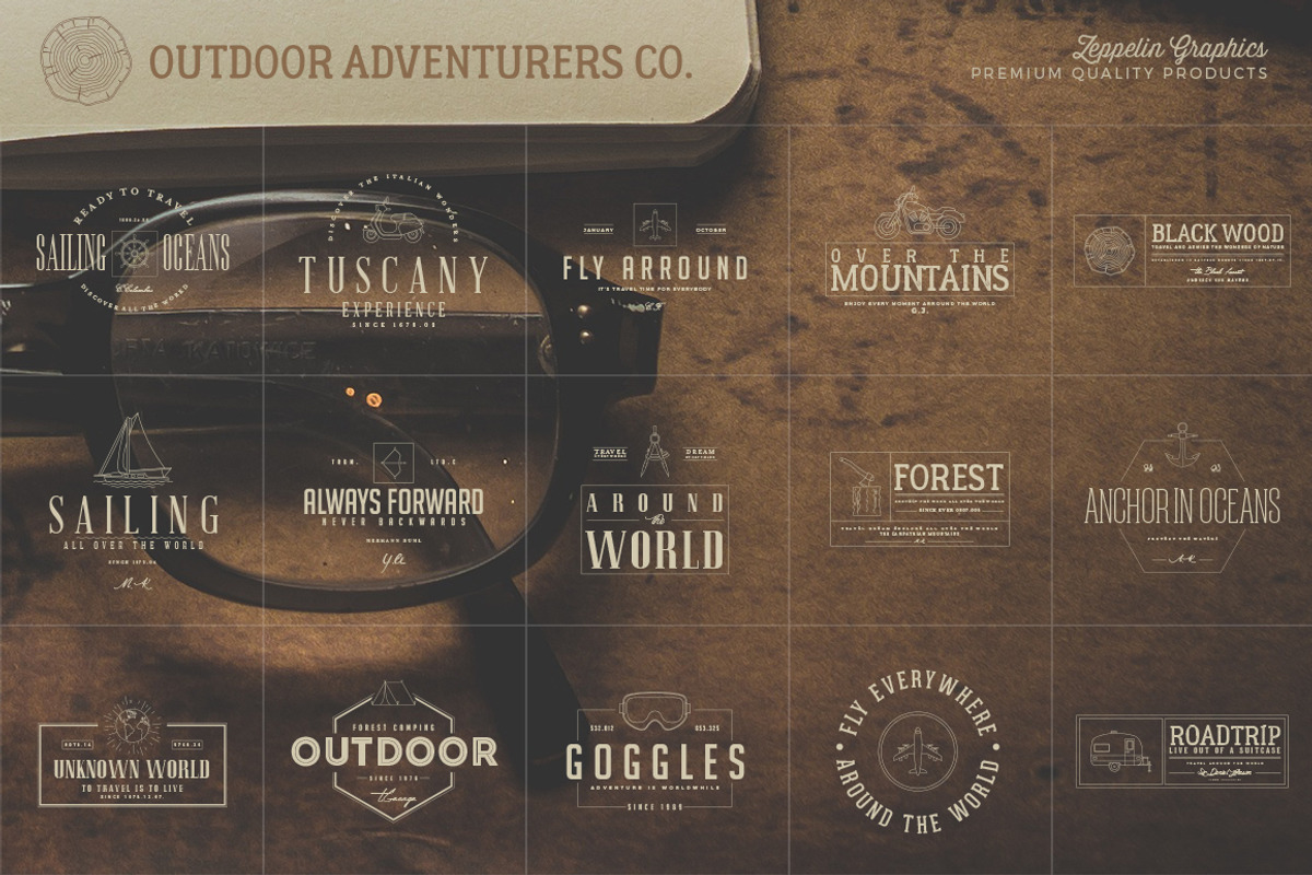 1500 Logos Bundle Collection, a Branding & Logo Template by Graphicdome (Photo 19 of 185)