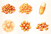 Halloween Candy Corn Clipart, an Illustration by CrexoraLab (Thumbnail 2 of 5)