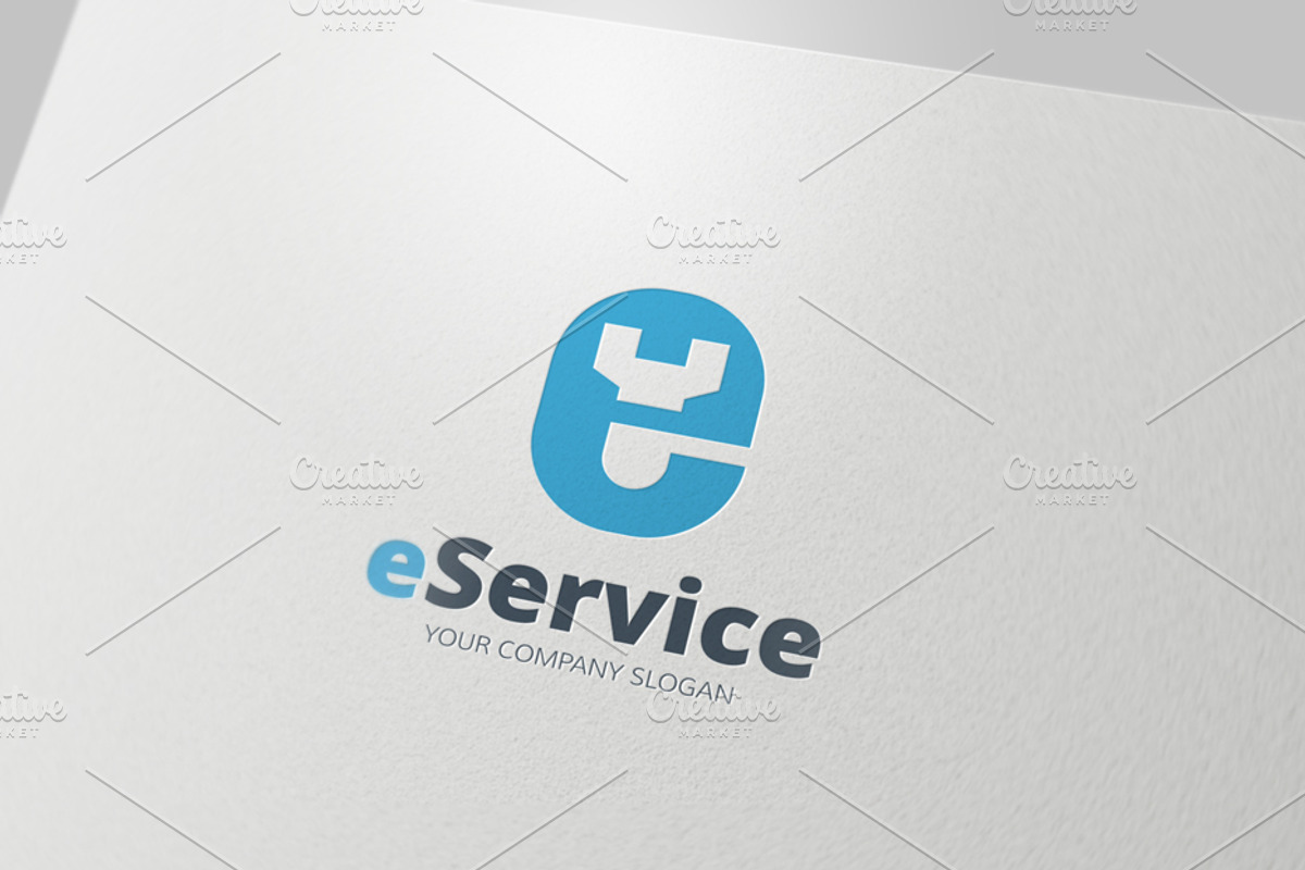 E Services, a Branding & Logo Template by Vectorwins Premium Shop