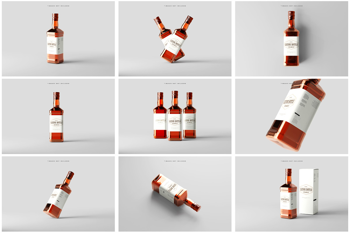 The Ultimate Bottle Mockup Bundle, a Cups & Container Mockup by pmvch (Photo 35 of 85)