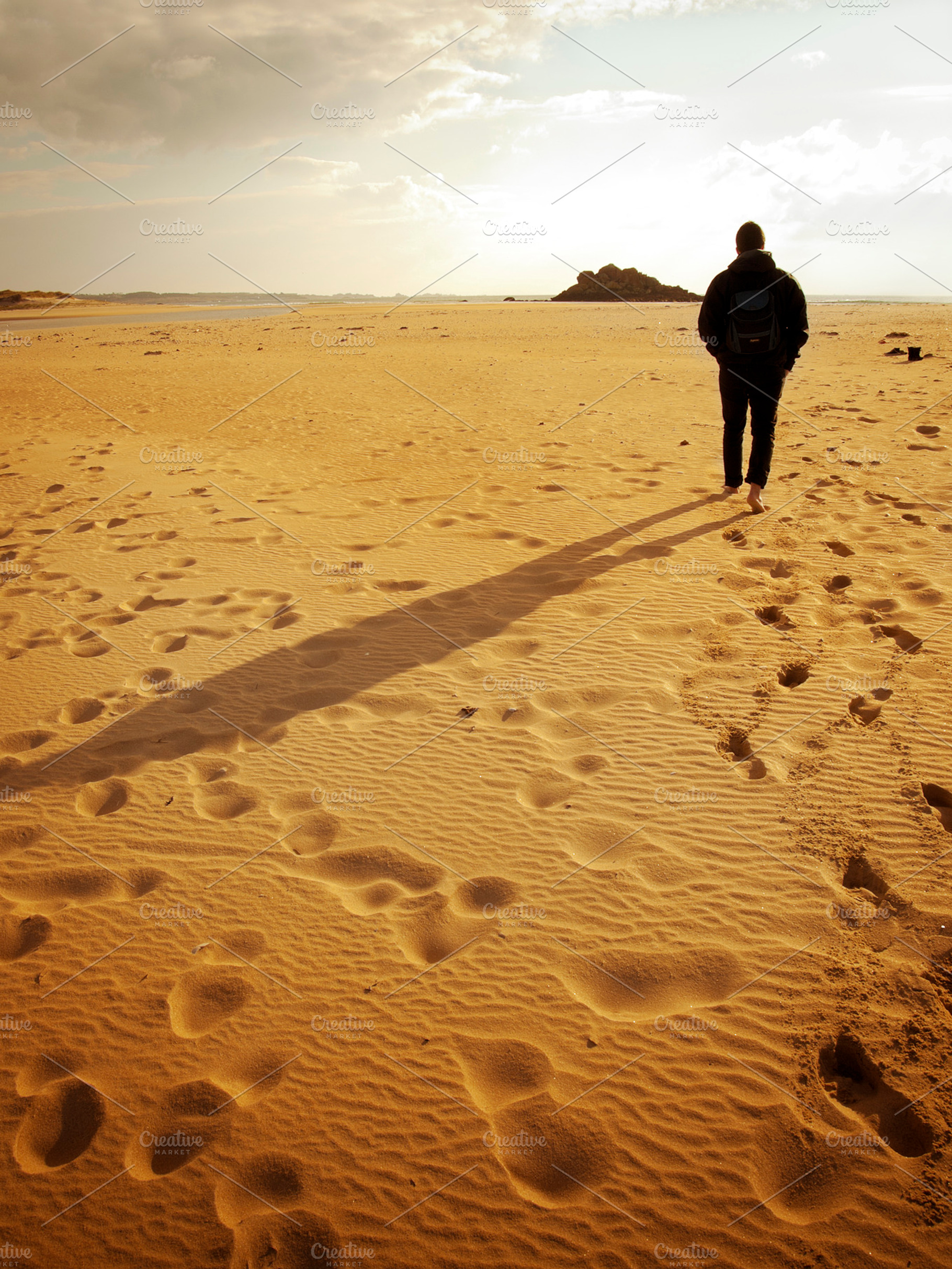 The traveller containing traveller, desert, and walk, a Nature Photo by Geasuha
