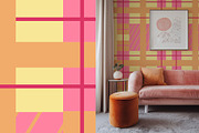 Checkered & Plaid vector patterns, a Pattern Graphic by Carpet Tapete Pretzel (Thumbnail 3 of 13)