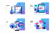 Company website vector Illustrations, a Work Illustration by Grivina's shop (Thumbnail 12 of 25)