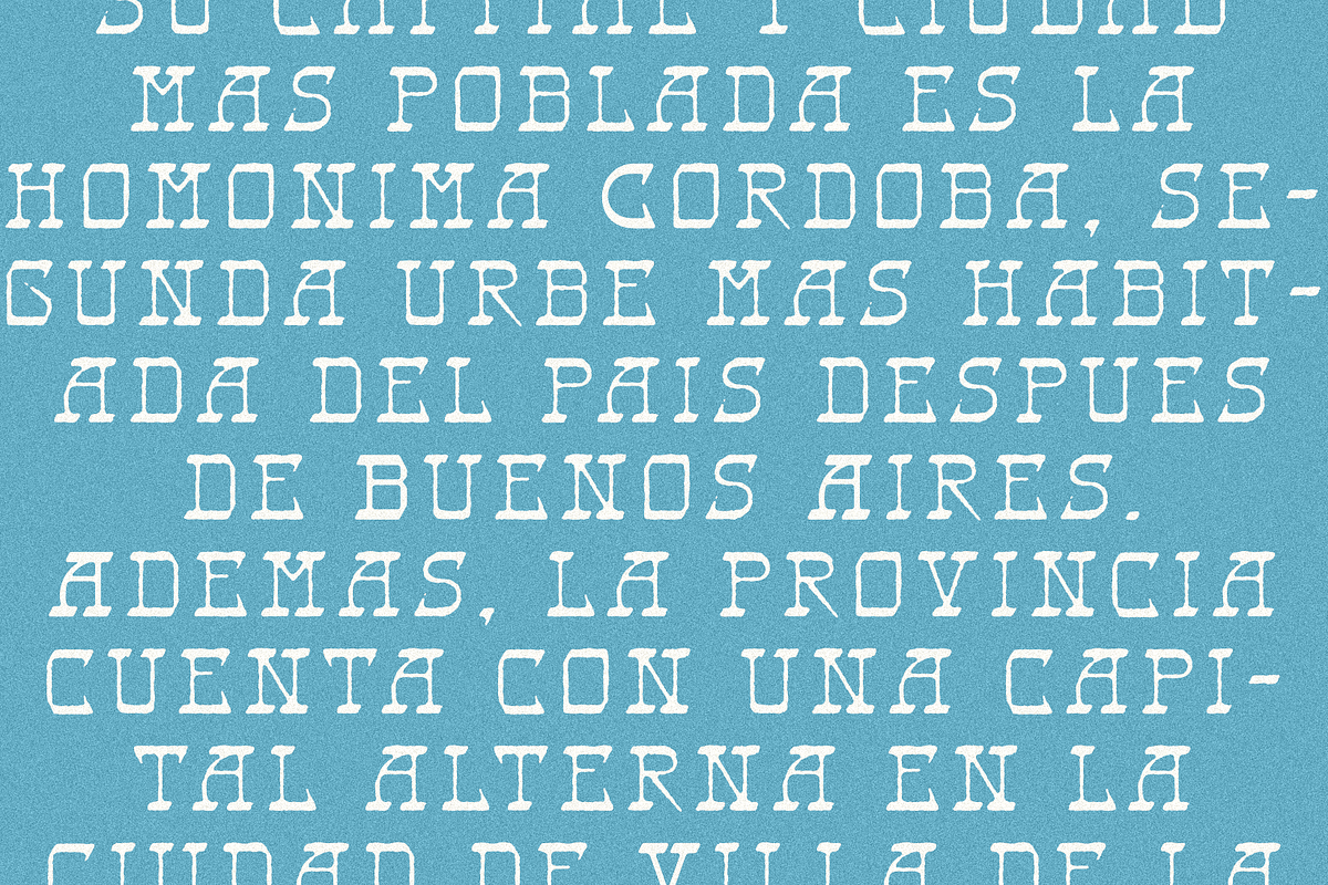 MC Del Toro - Regular and Stamped, a Slab Serif Font by McLetters (Photo 4 of 8)