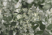 Wisteria Tale - Whimsical Script, a Handwritten Font by shineink.designlab (Thumbnail 10 of 14)