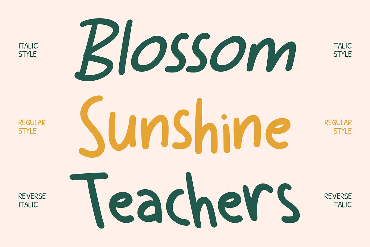 CS Andover–Playful Handwritten Font, a Handwritten Font by Craft Supply Co. (Photo 2 of 8)