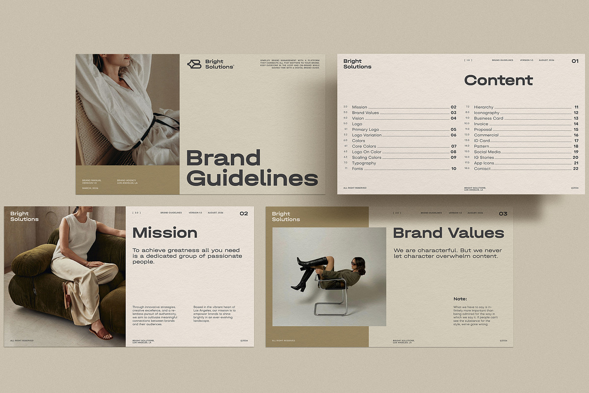 Brand Guidelines Bundle, a Presentation Template by iStar Design (Photo 3 of 13)