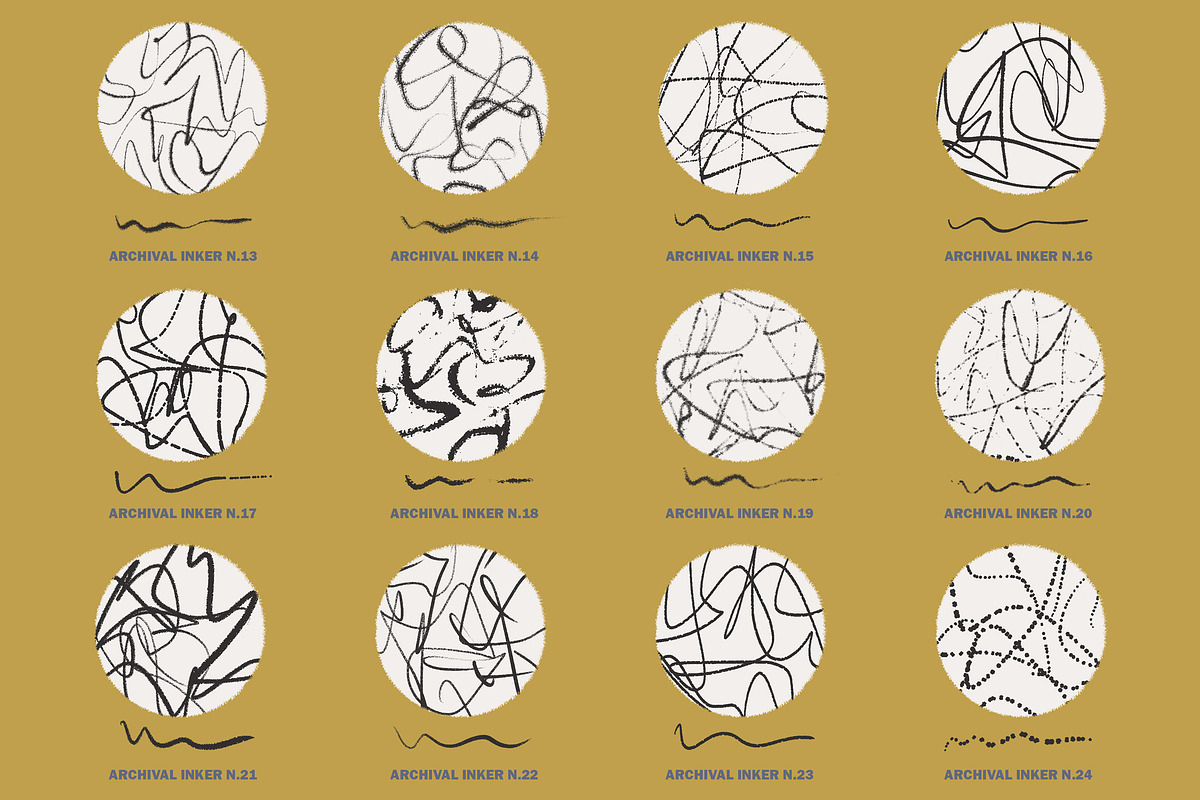 Archival Inkers for Procreate, a Brush Add-On by Guerillacraft (Photo 6 of 8)