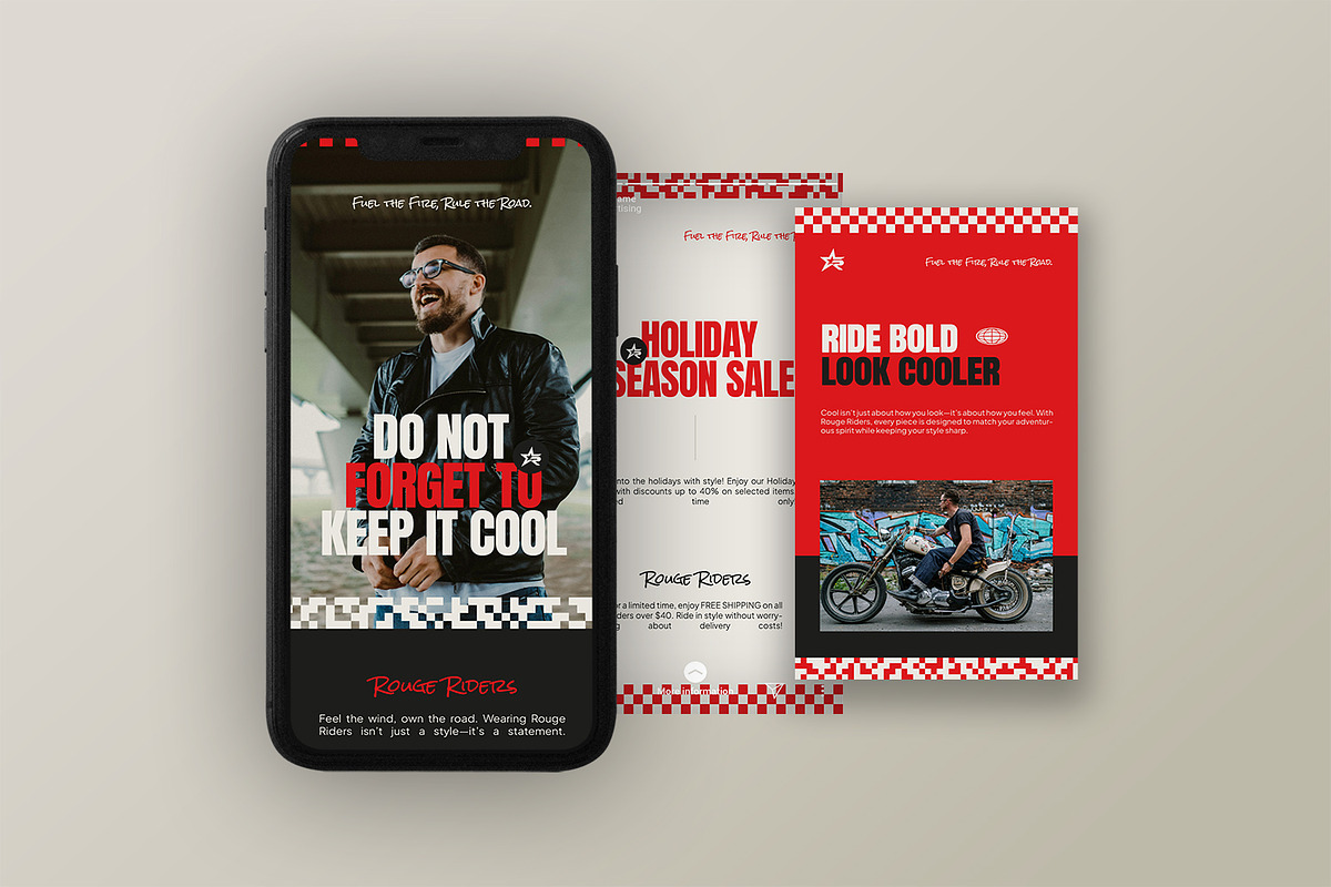 Rouge Riders - Instagram Story, a Social Media Template by StreaksideStd (Photo 2 of 3)