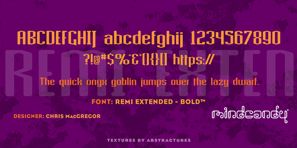 Remi Extended™, a Sans Serif Font by MINDCANDY (Photo 3 of 4)