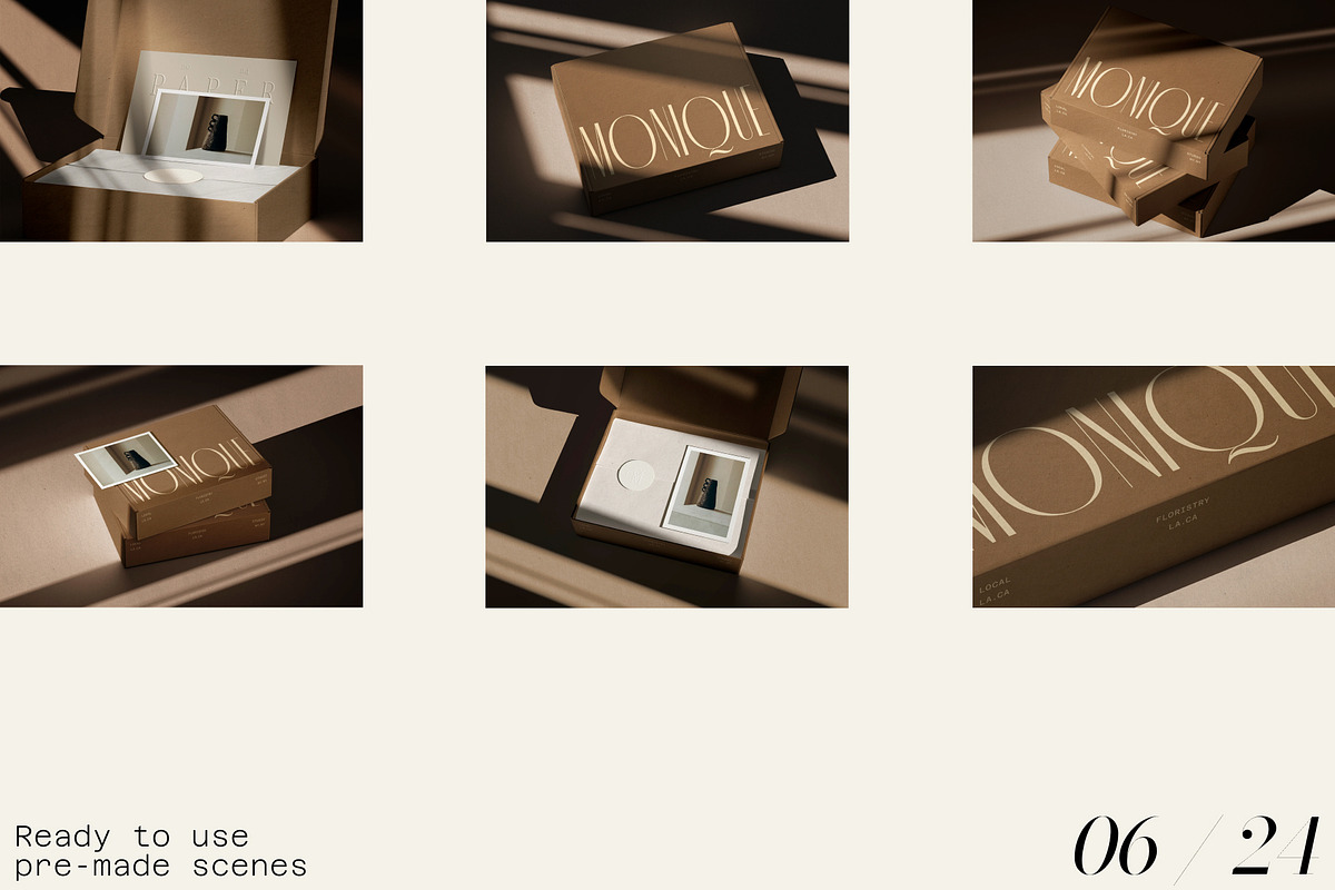 Mailing Box and Bag mockups, a Packaging Mockup by Creatoom (Photo 3 of 15)