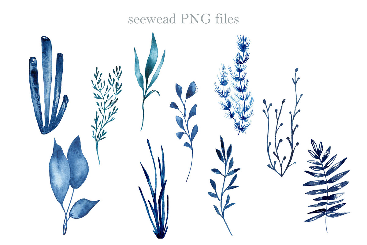 Sea Breeze. Watercolor set, a Graphic by ViсkyArtDesign (Photo 4 of 8)